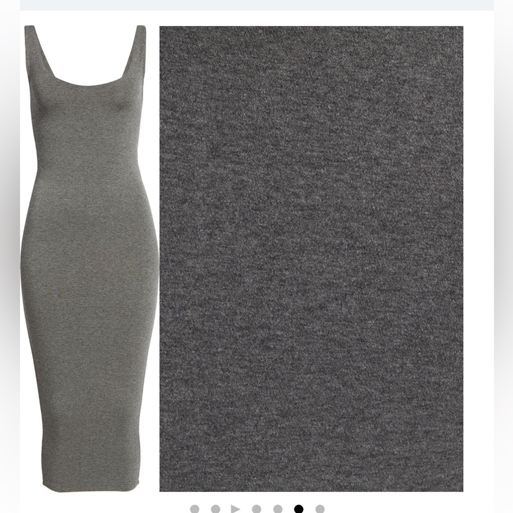 Elevated basic grey dress